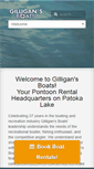Mobile Screenshot of gilligansboats.com